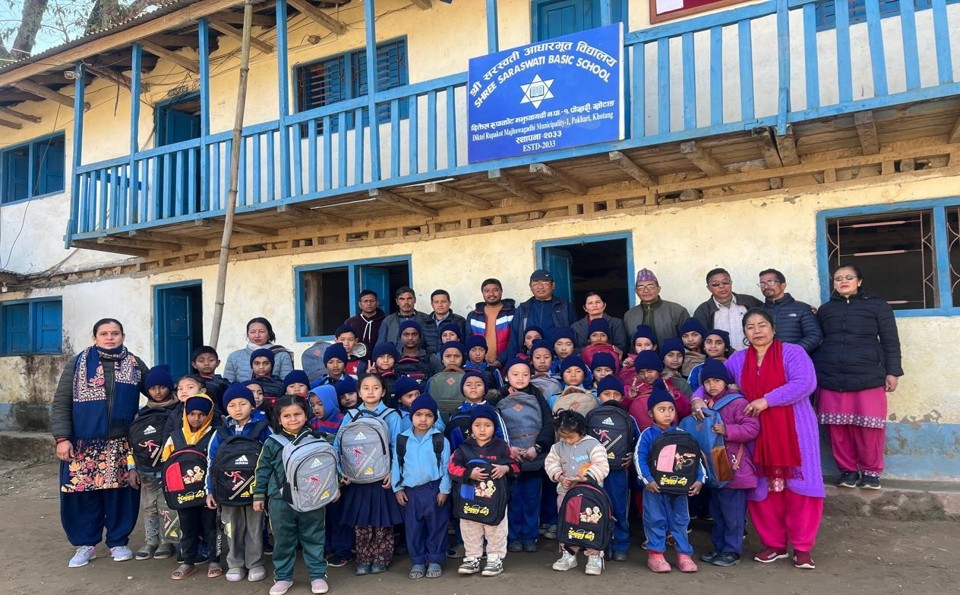 School bags,stationeries,Topi Support	in khotang