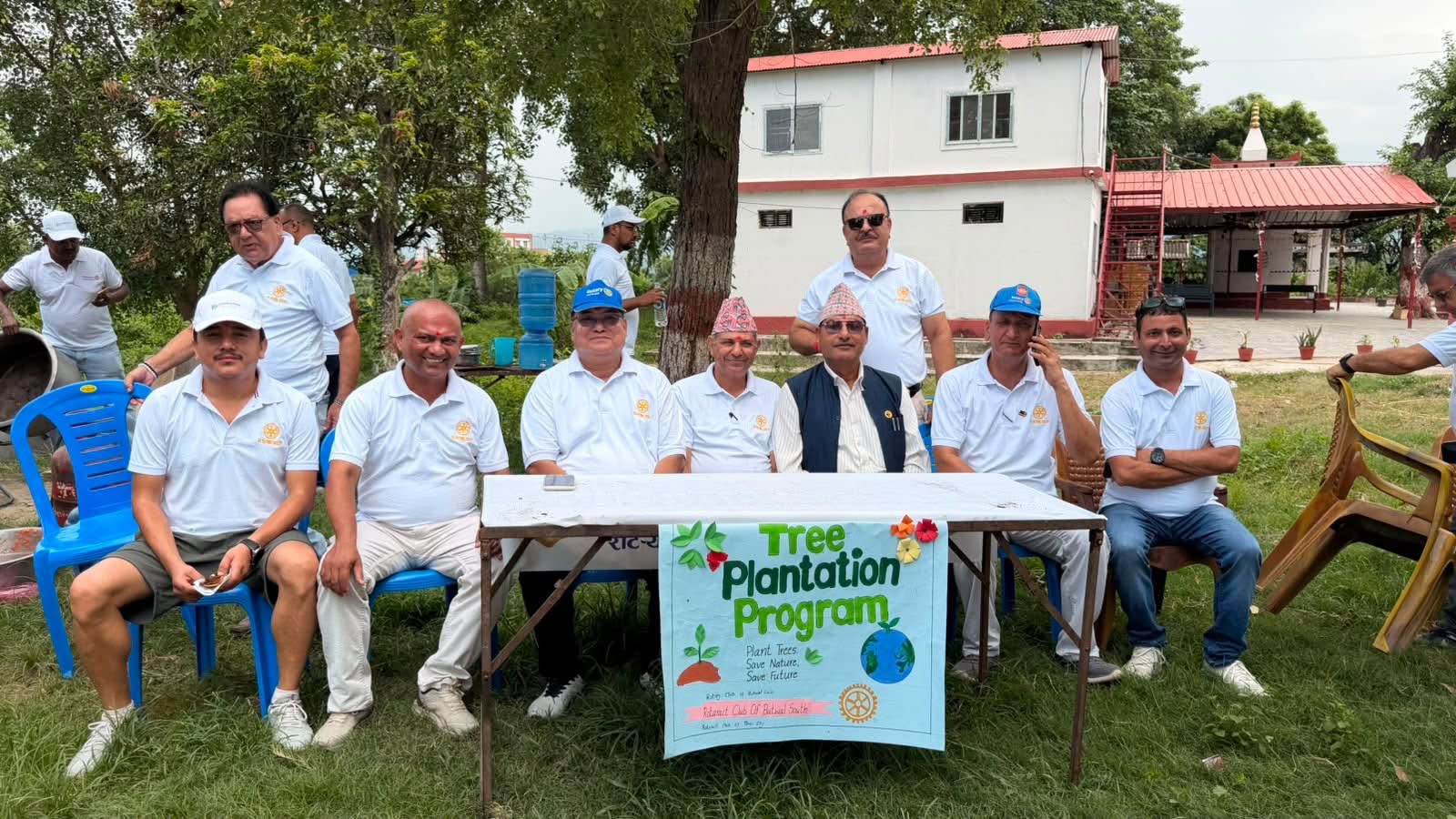 Tree Plantation Program under the Theme of Rotary 100000 lakh sapling