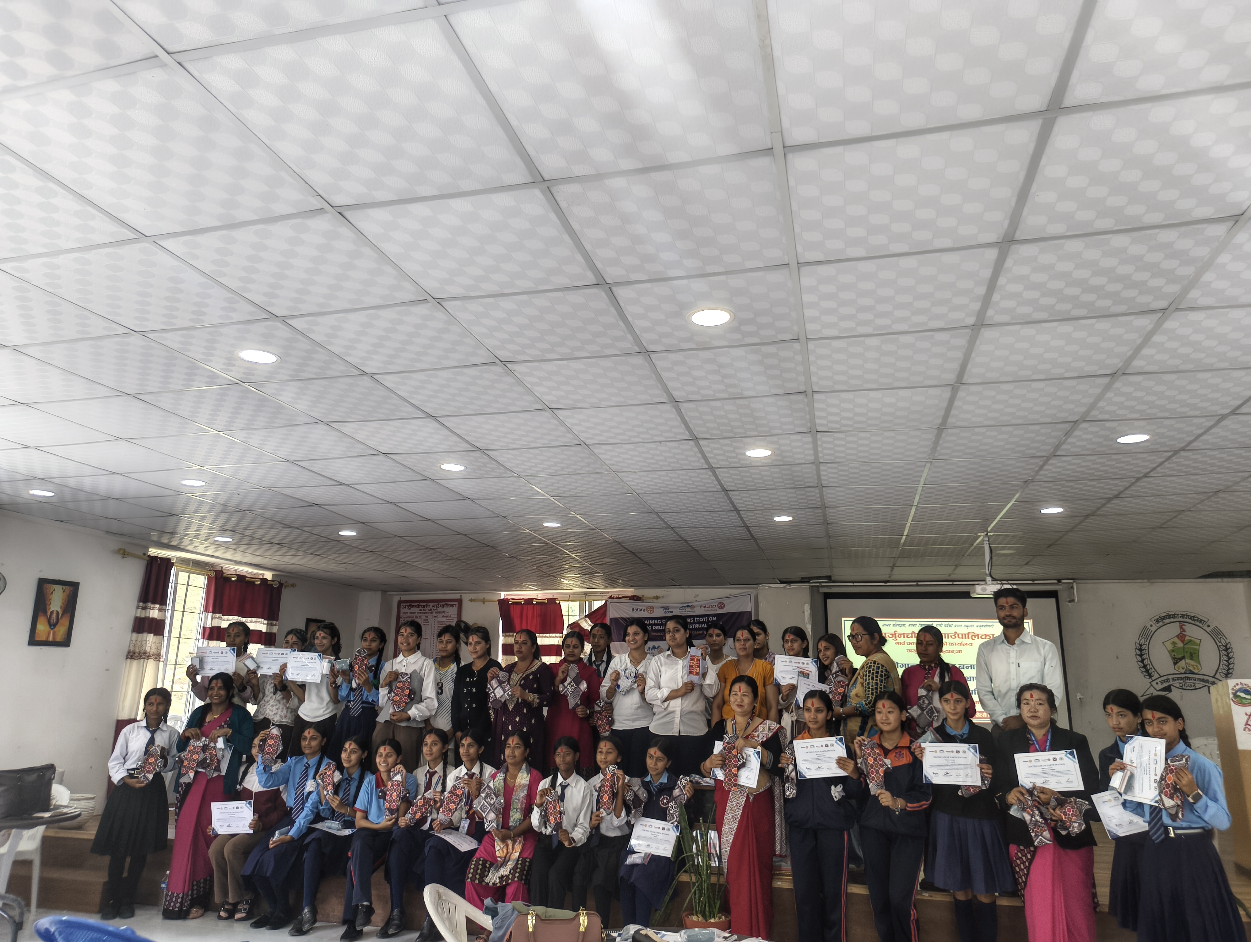 Training of Trainers (ToT) on Making Reusable Menstrual Pads