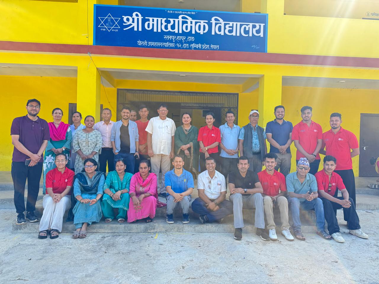 Tree Plantation Program at Shree Madhyamik Vidyalaya Ratanpur Hapur
